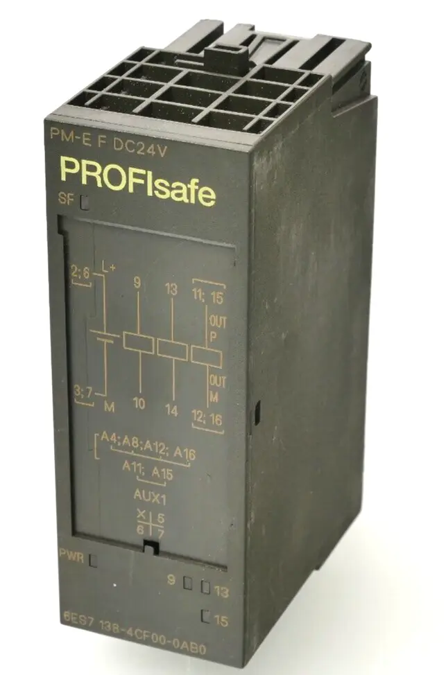 Produktfoto 1 von Siemens SIMATIC ET200S | 6ES7 138-4CF00-0AB0 | FS:04 | 6ES7138-4CF00-0AB0