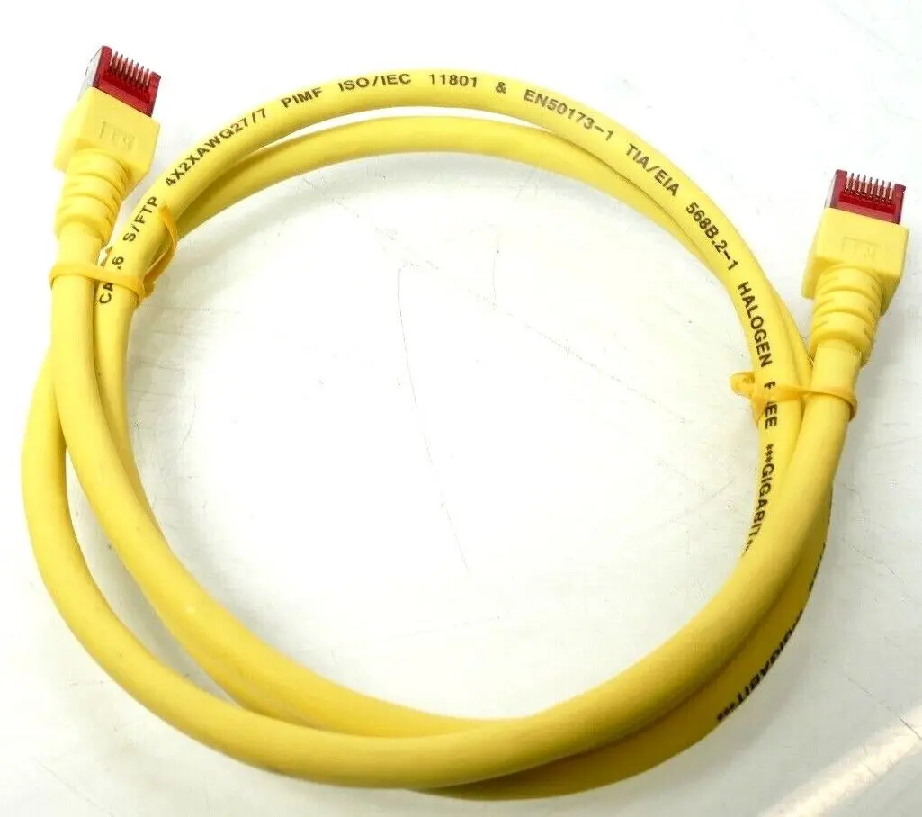 Produktfoto 1 von TIA/EIA 568B.2-1 CAT.6 Kabel S/FTP PIMF ISO/IEC 11801 halogenfrei 1m