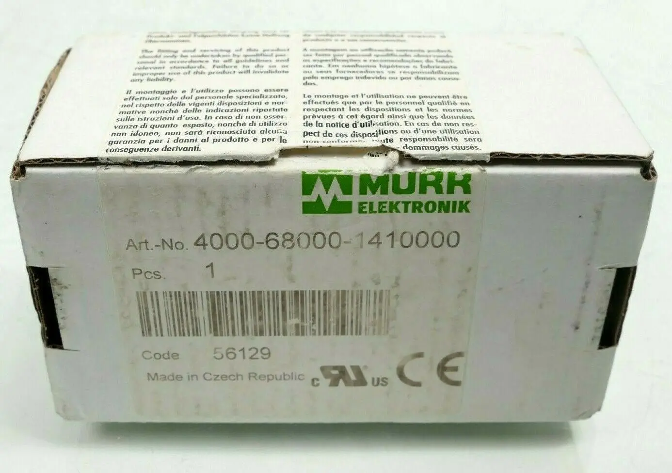 Produktfoto 1 von Murr Elektronik Modlink MSDD Datensteckverbindereinsatz | 4000-68000-1410000