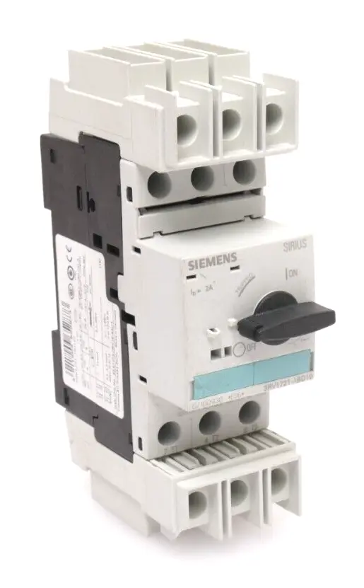 Produktfoto 1 von Siemens Leistungsschalter 3RV1 721-1BD10 | E:06 | 3RV1721-1BD10