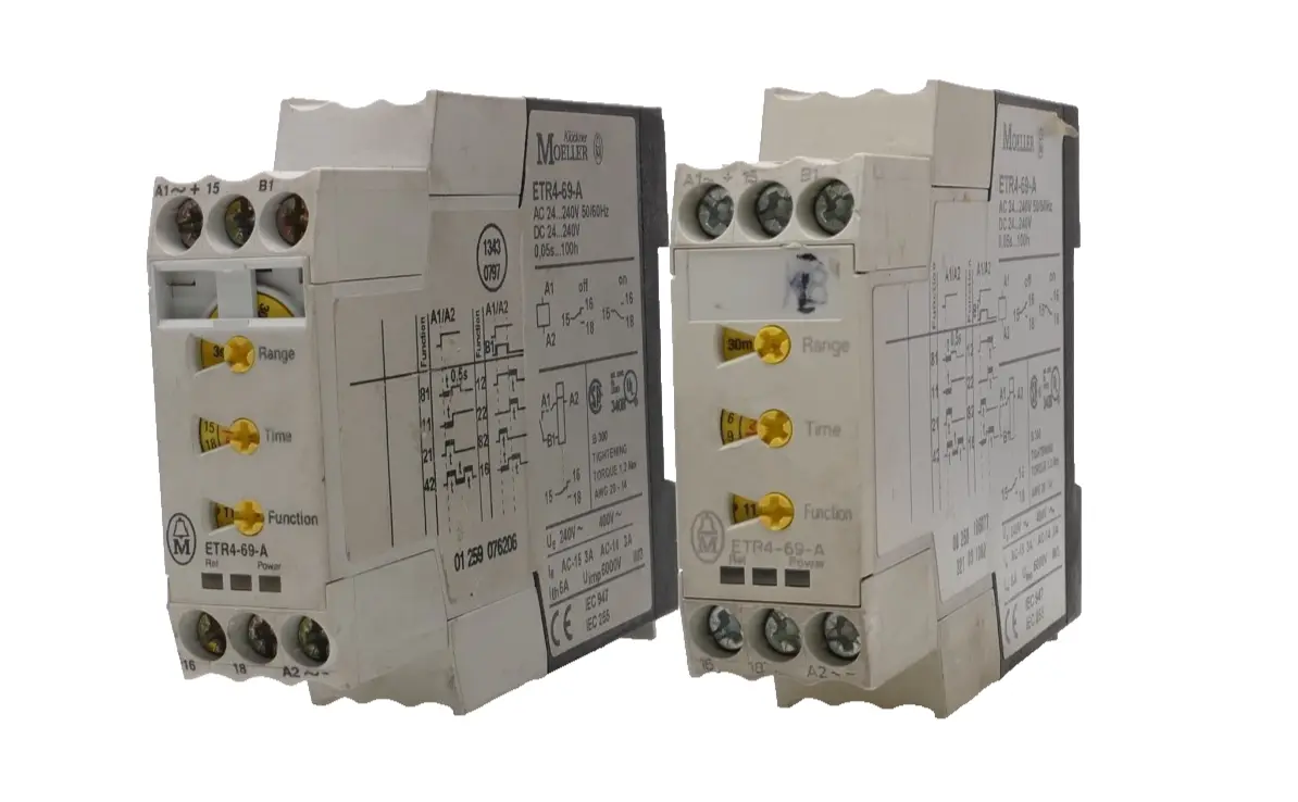 Produktfoto 1 von 2x Moeller Zeitrelais | ETR4-69-A