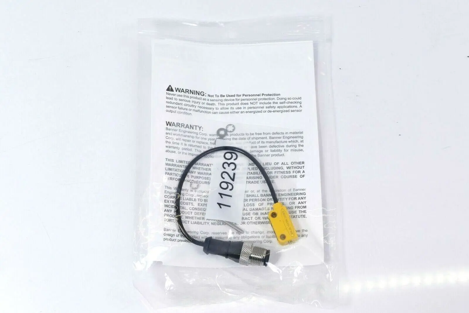 Produktfoto 1 von Banner World-Beam Q12 Series Miniature Self-Contained Sensor | Q12AB6RQ5