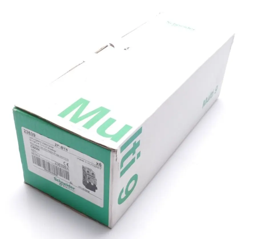 Produktfoto 1 von 6x Schneider 23639 Leitungsschutzschalter C60N 2P-B16