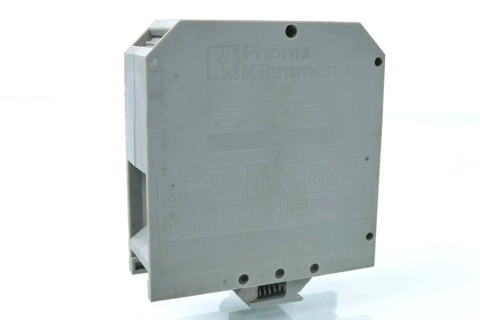 Produktfoto 1 von Phoenix Contact Reihenklemme K70/E | BK70/E