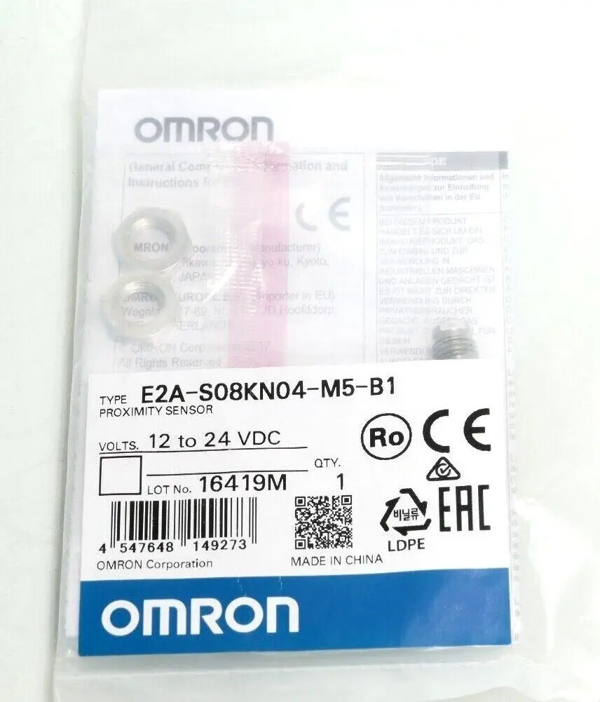 Produktfoto 1 von Omron Proximity Sensor | E2A-S08KN04-M5-B1