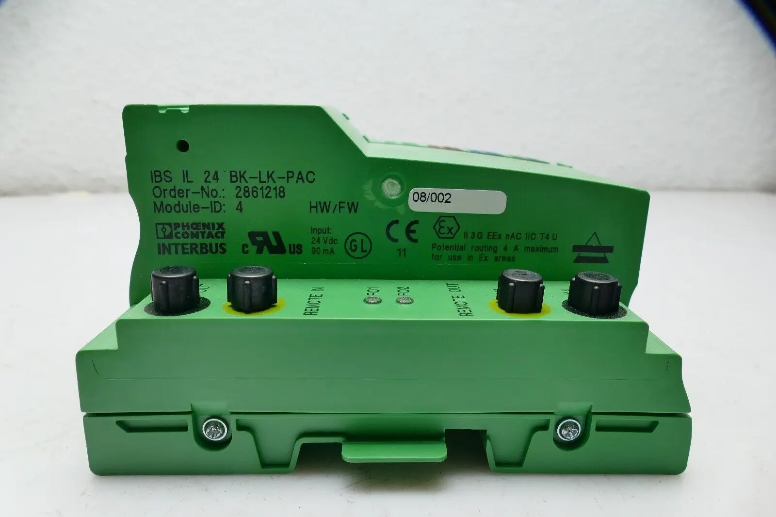 Produktfoto 1 von Phoenix Contact IBS IL 24 BK-LK-PAC Buskoppler 28 61 21 8 | 2861218 | V/C:09