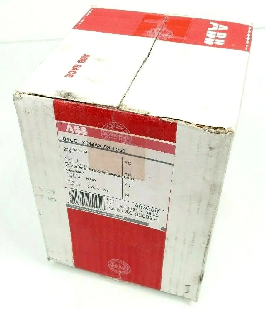 Produktfoto 1 von ABB Leistungsschalter Sace ISOMAX S3H 250 | MH761310