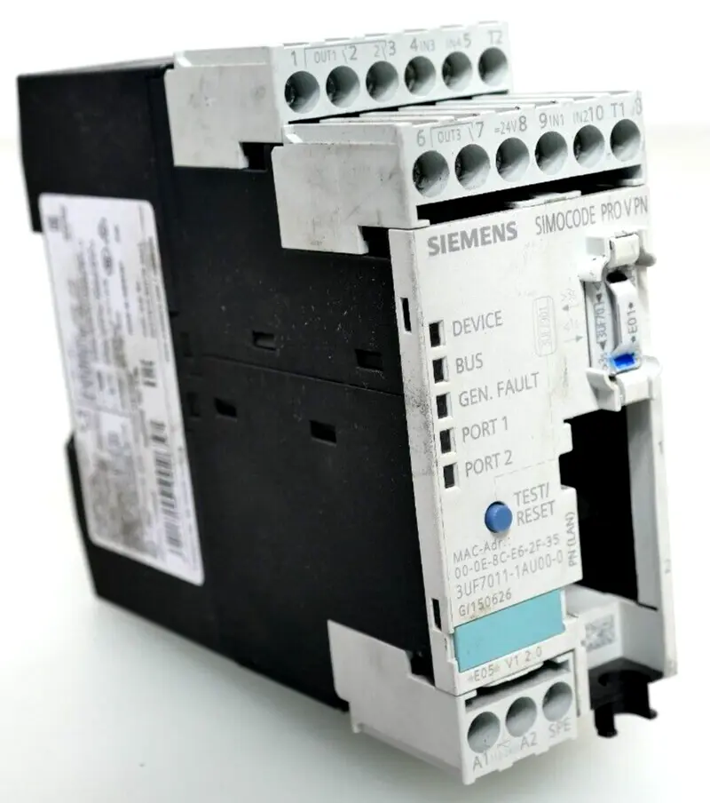 Produktfoto 1 von Siemens SIMOCODE PRO VPN | 3UF7 011-1AU00-0 | E:05 V1.2.0 | 3UF7011-1AU00-0