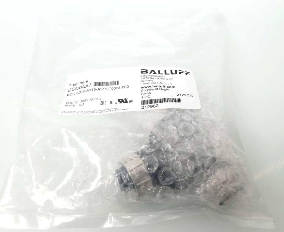 Produktfoto 1 von Balluff T-Stück BCC A315-A315-A315-T0023-000 | BCC0AA7