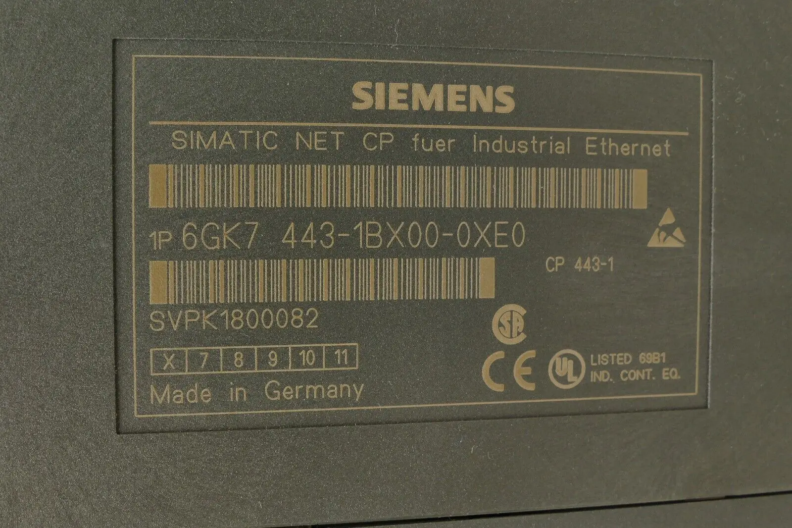 Produktfoto 1 von Siemens SIMATIC NET 6GK7 443-1BX00-0XE0 | E:06 | 6GK7443-1BX00-0XE0