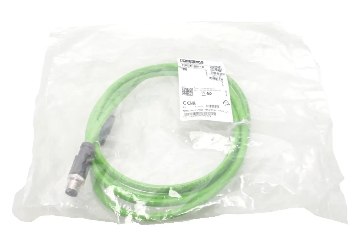 Produktfoto 1 von Phoenix Contact Netzwerkkabel NBC-M12MSD-M12MSD-PN/.../... | 1408634/93B/2