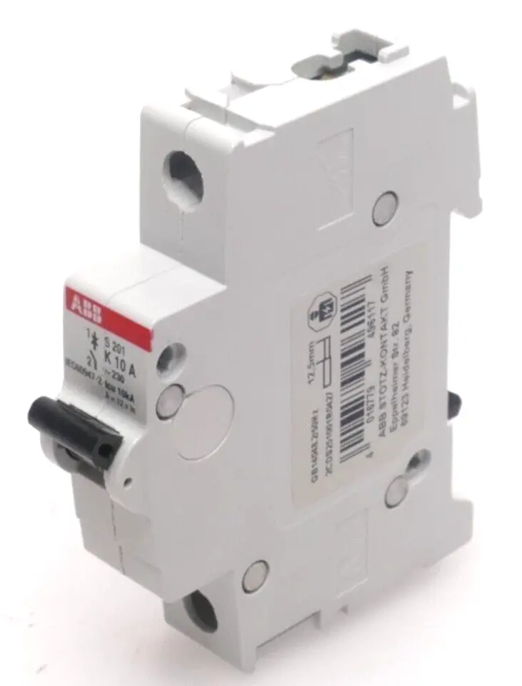 Produktfoto 1 von ABB Leitungsschutzschalter S201 K10A | GB14048.2/50Hz | 2CDS251001R0427