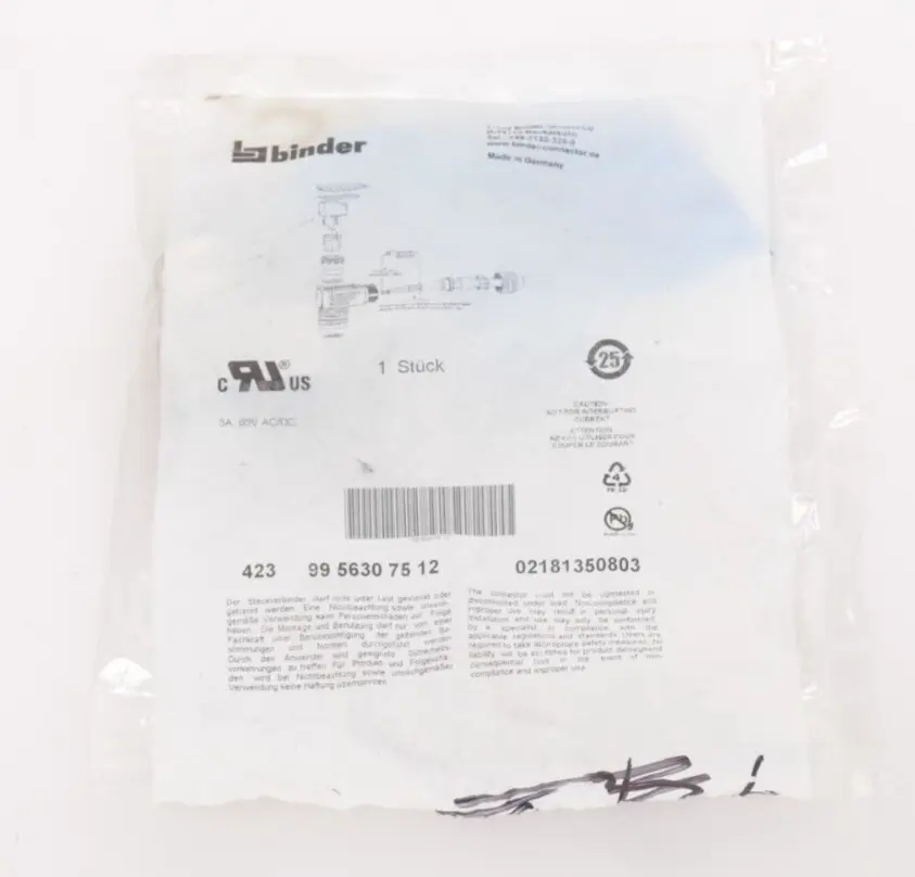 Produktfoto 1 von Binder Steckverbinder 423 | 4239956307512