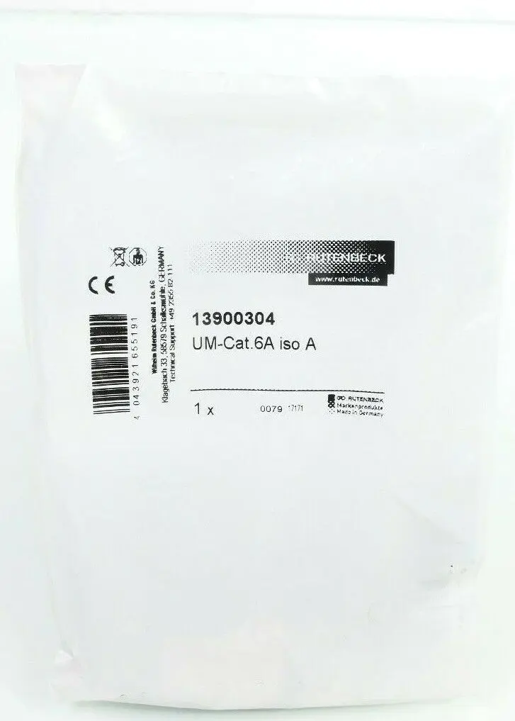 Rutenbeck Universalmodul UM-Cat.6A iso A Steckverbinder