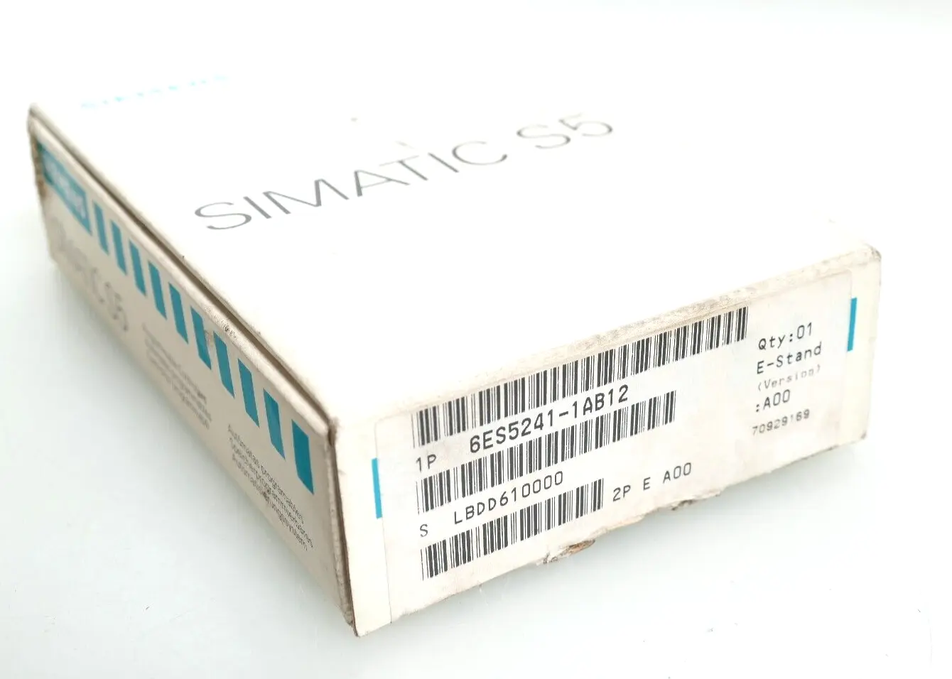 Produktfoto 1 von Siemens Simatic S5 | 6ES5 241-1AB12 | V: A00 | 6ES5241-1AB12
