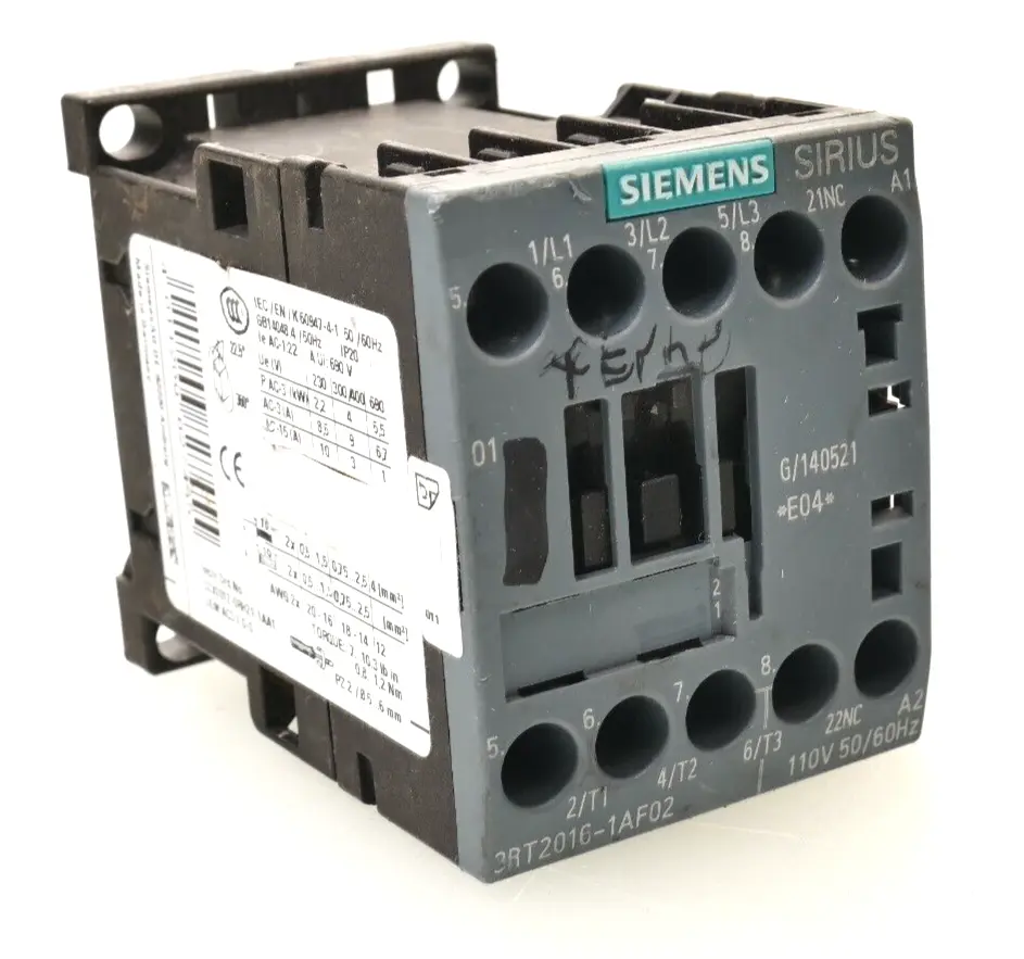 Produktfoto 1 von Siemens Schütz 3RT2 016-1AF02 | E:04 | 3RT2016-1AF02
