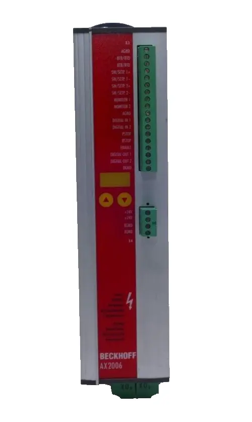Produktfoto 1 von Beckhoff Servoverstärker 3x 230-480V | AX2006 + Beckhoff EtherCAT | B110