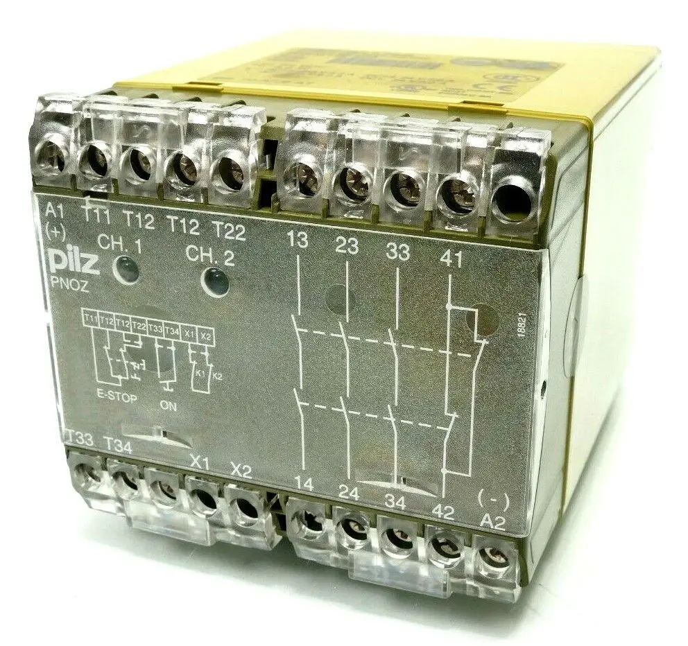 Produktfoto 1 von Pilz Sicherheitsrelais PNOZ 24VDC 3S 1Ö | 474695