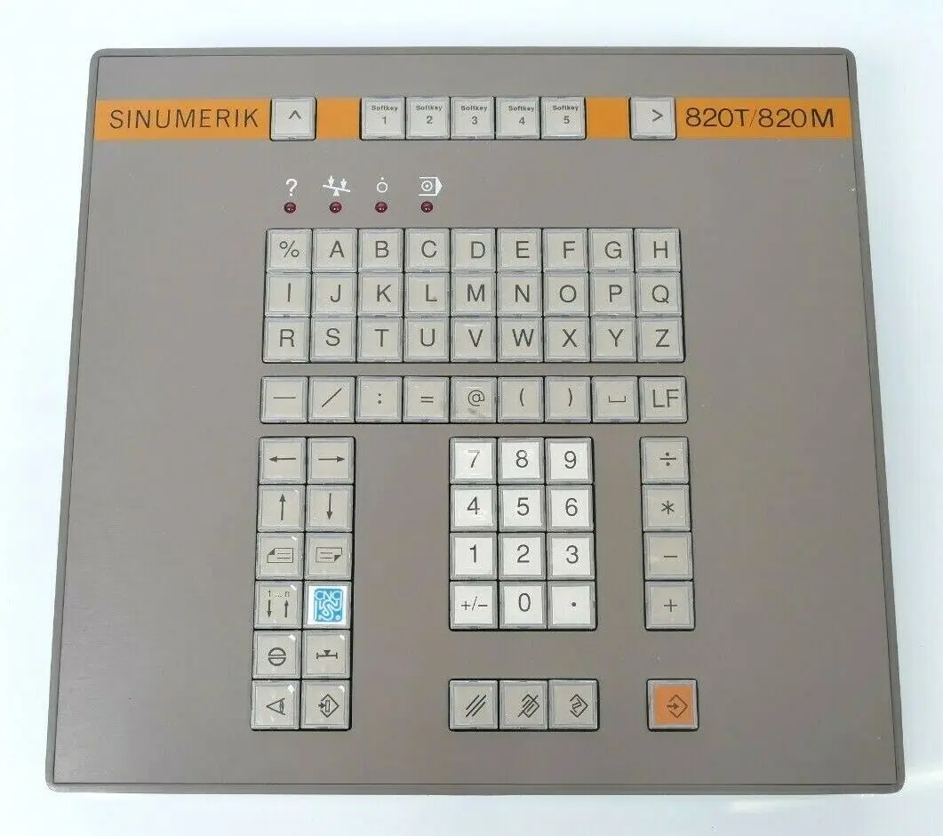 Produktfoto 1 von Siemens SINUMERIK 820T/820M CNC Bedienpanel Bedientafel