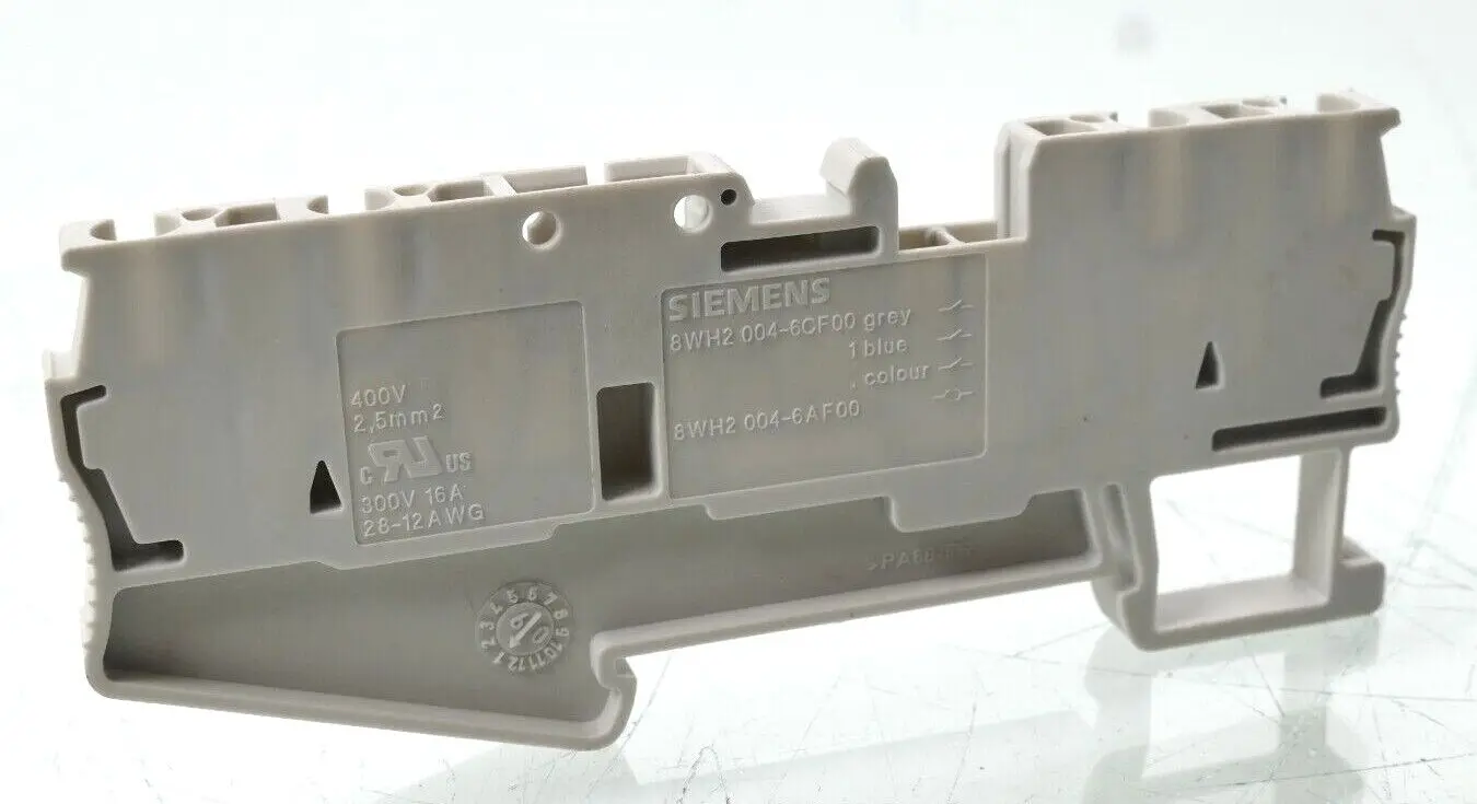 Produktfoto 1 von 42x Siemens Reihenklemme 8WH2 004-6CF00 | 8WH2004-6CF00