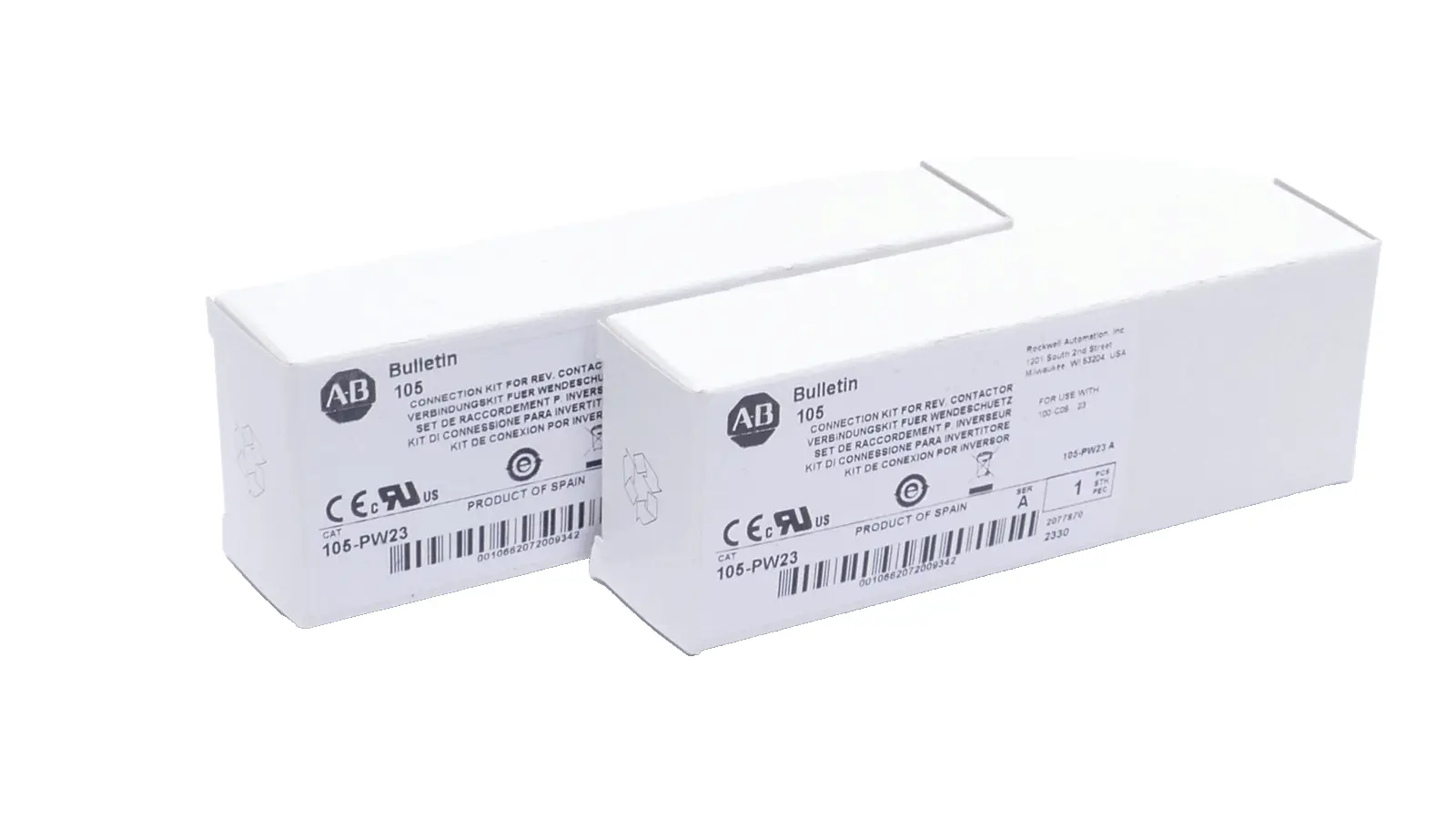Produktfoto 1 von 2x Allen-Bradley Verbindungskit für Wendeschütz | Ser. A | 105-PW23