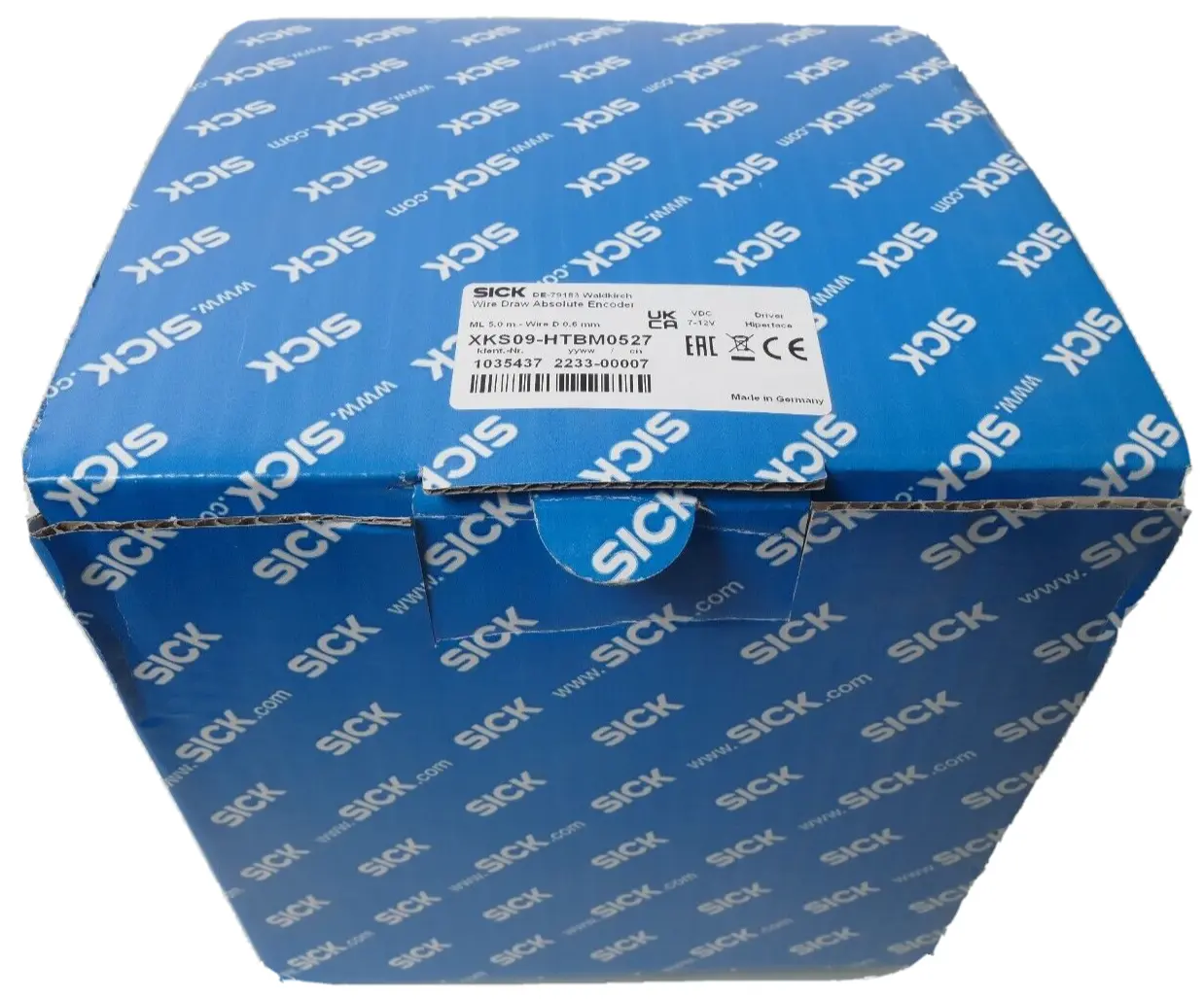 Produktfoto 1 von Sick Wire Draw Absolute Encoder 1 035 437 | XKS09-HTBM0527 | 1035437