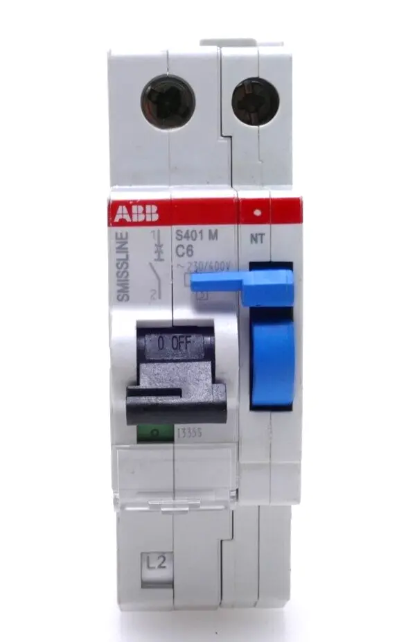 Produktfoto 1 von ABB Smissline S401 M C6 Leitungsschutzschalter | 2CCS571001R0064