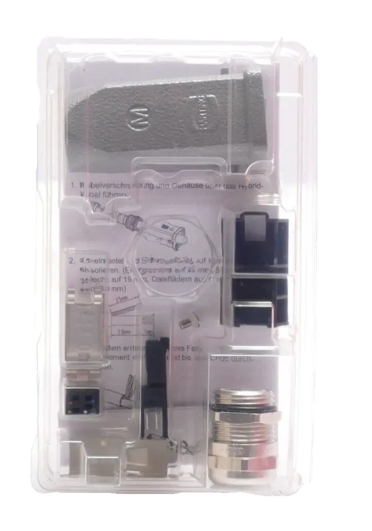 Produktfoto 1 von Harting Steckverbinder Han3A RJ45 Hybrid | 10120052001