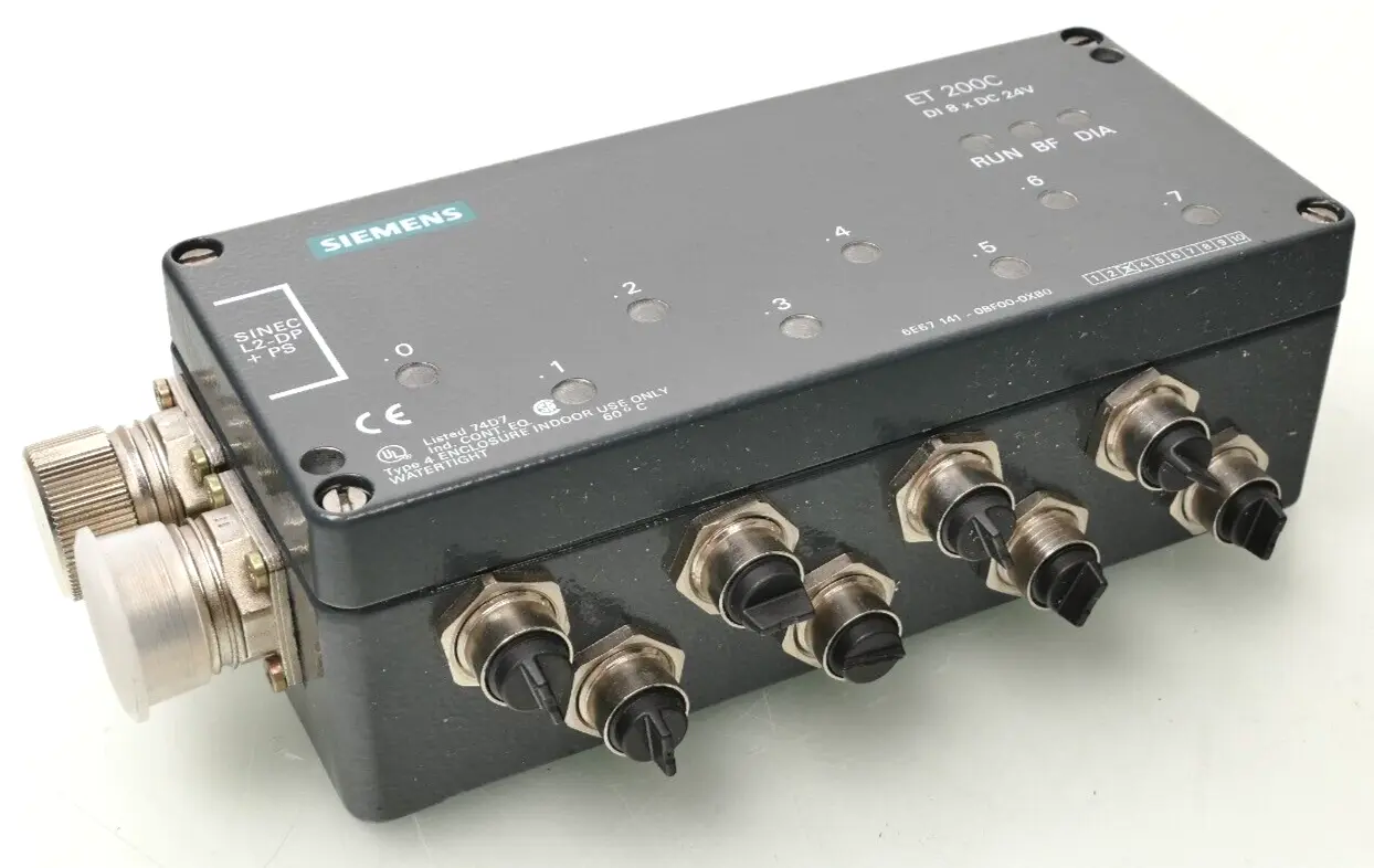 Produktfoto 1 von Siemens ET 200C | 6ES7 141-0BF00-0XB0 | E:03 | 6ES7141-0BF00-0XB0