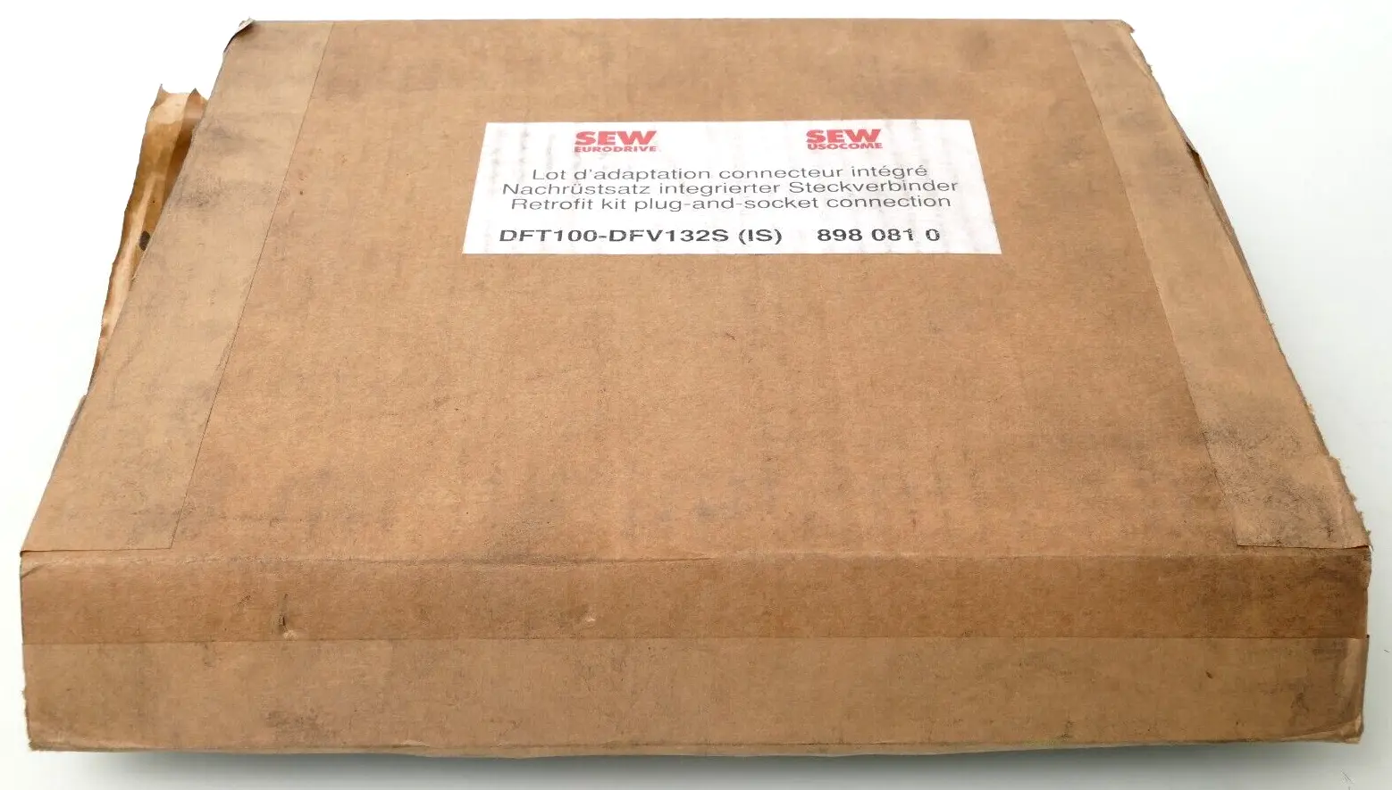 Produktfoto 1 von SEW Nachrüstsatz integrierter Steckverbinder DFT100-DFV132S (IS) | 8980810