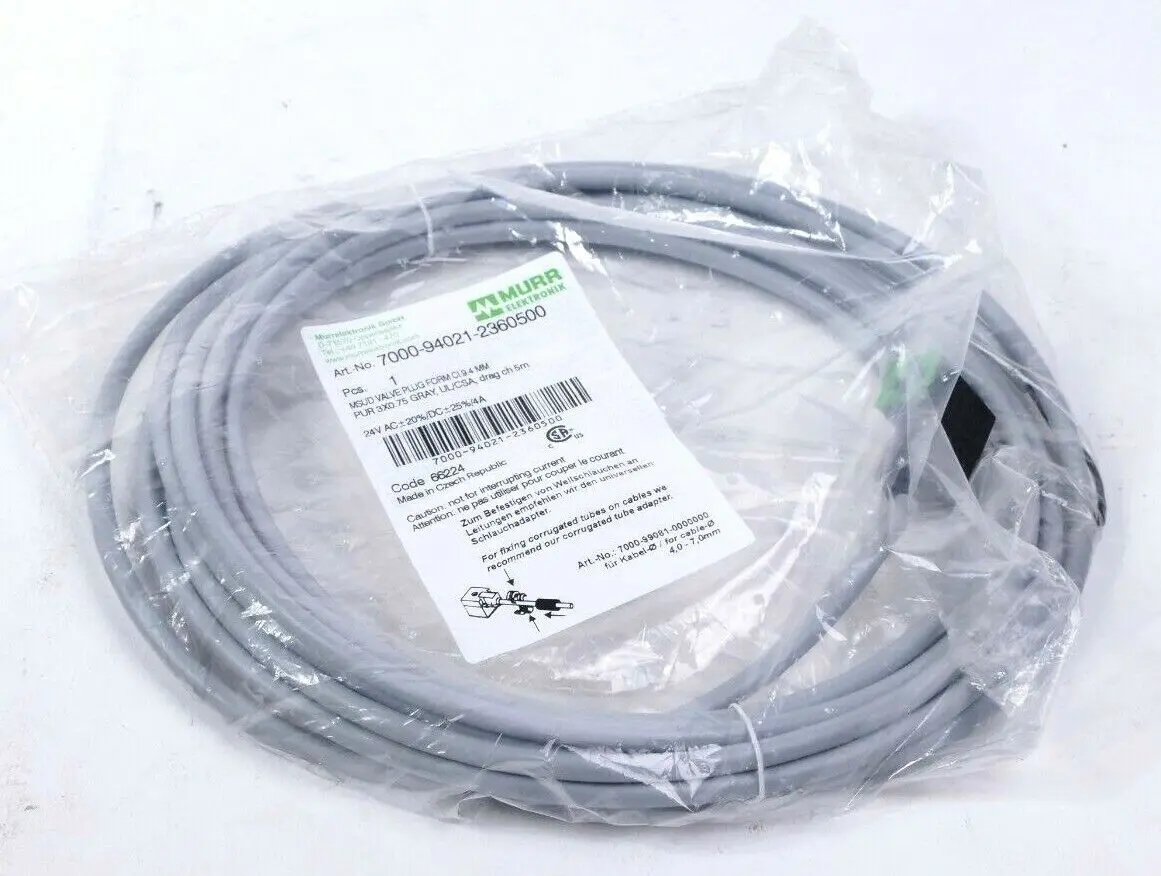 Produktfoto 1 von Murr Elektronik MSUD Ventilst. BI-11mm Kabel 5m | 7000-11021-2360500