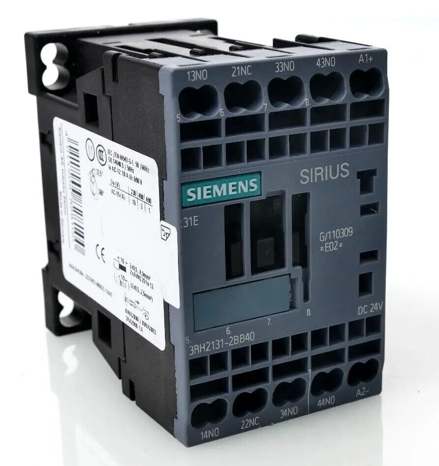 2x Siemens SIRIUS Hilfsschütz 3RH2 131-2BB40 | E:02 | 3RH2131-2BB40