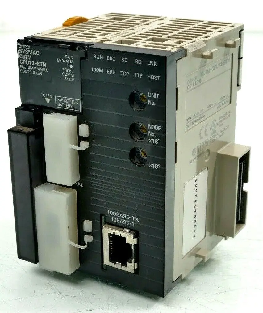 Produktfoto 1 von Omron SYSMAC CJ1M CPU Unit | CJ1M-CPU13-ETN