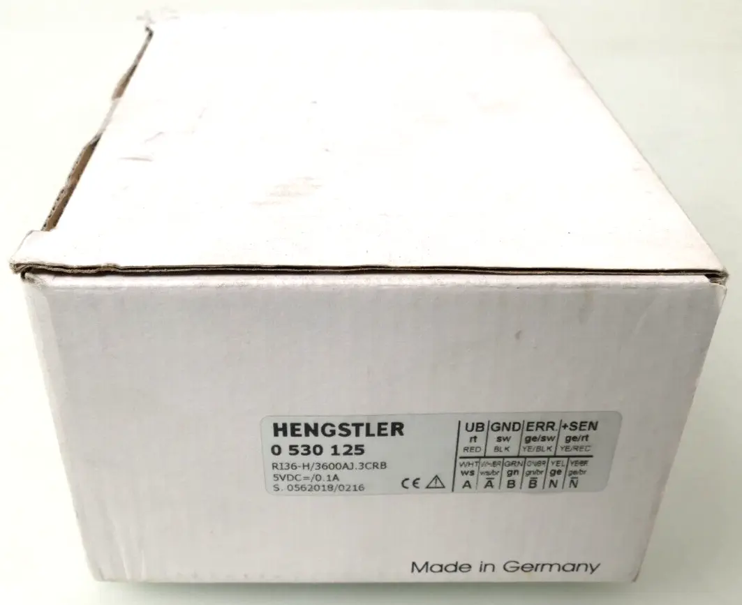 Produktfoto 1 von Hengstler 0530125 Drehgeber RI36-H/3600AJ.3CRB