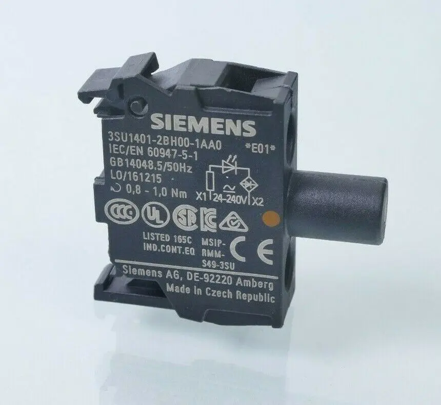 Produktfoto 1 von Siemens LED-Modul 3SU1 401-2BH00-1AA0 | 3SU1401-2BH00-1AA0
