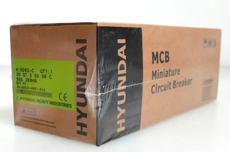 Produktfoto 1 von Hyundai HiRD63-C 3N G7 S 00 00 C Miniatur Circuit Breaker 3NG7S0000C 50A 300mA