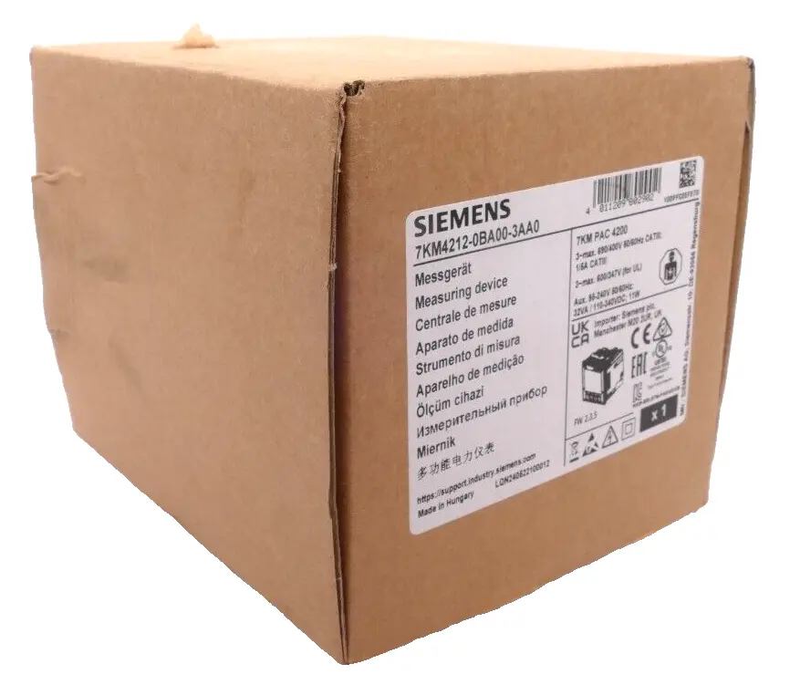Produktfoto 1 von Siemens SENTRON PAC4200 Messgerät | FW 2.3.5 | 7KM4212-0BA00-3AA0