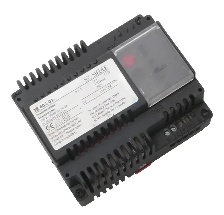 Produktfoto 1 von Siedle Transformator 230V 50/60Hz | TR 602-01