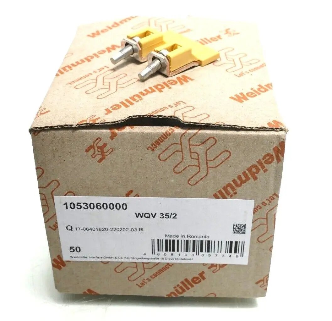 50x Weidmüller Querverbinder WQV 35/2 | 1053060000