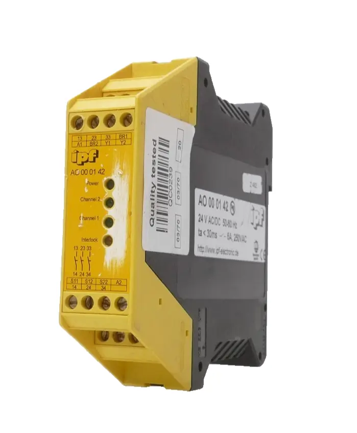 Produktfoto 1 von IPF Electronic Sicherheitsrelais AO 00 01 42 | AO000142