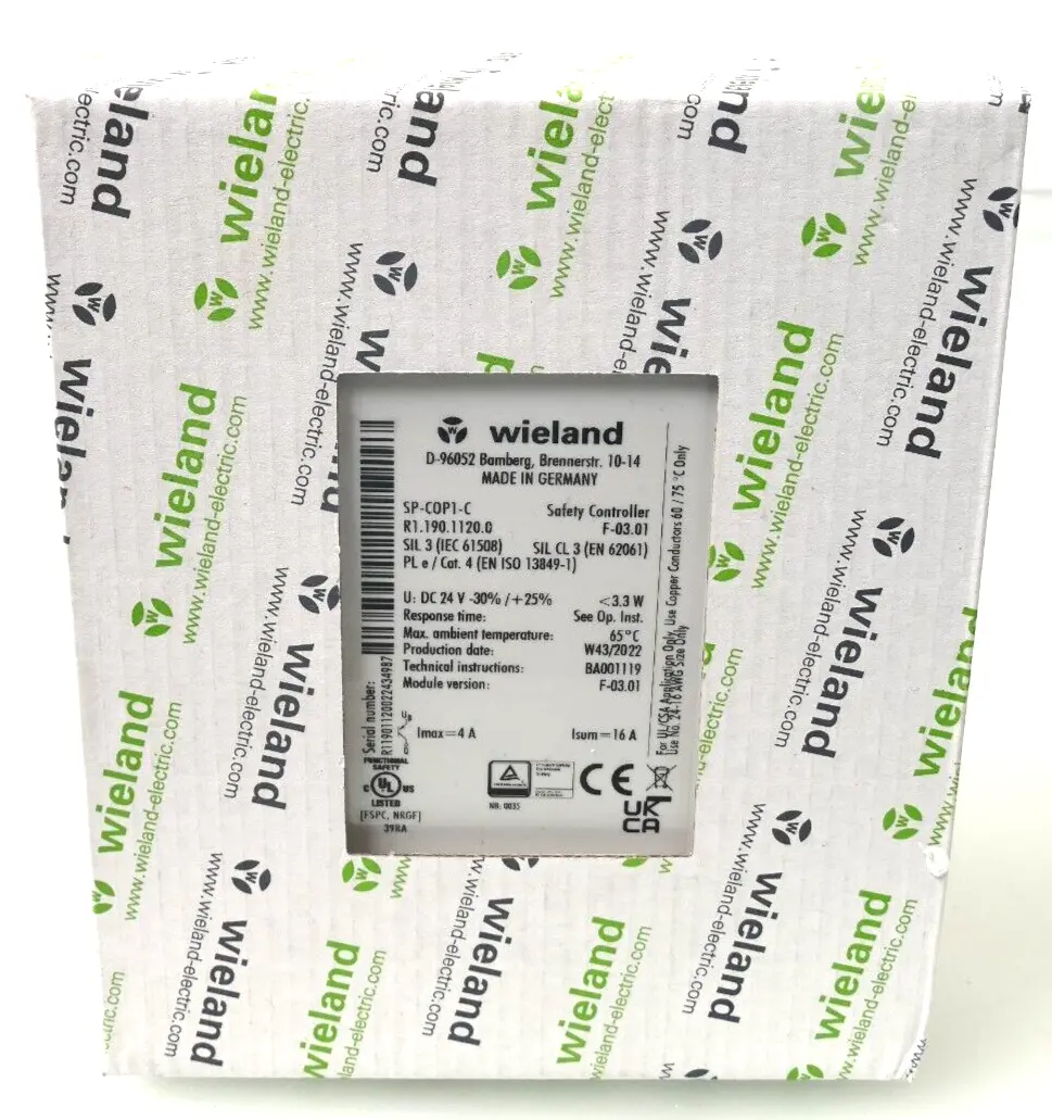 Produktfoto 1 von Wieland Konfigurierbarer Steuerbaustein SP-COP1-C | R1.190.1120.0