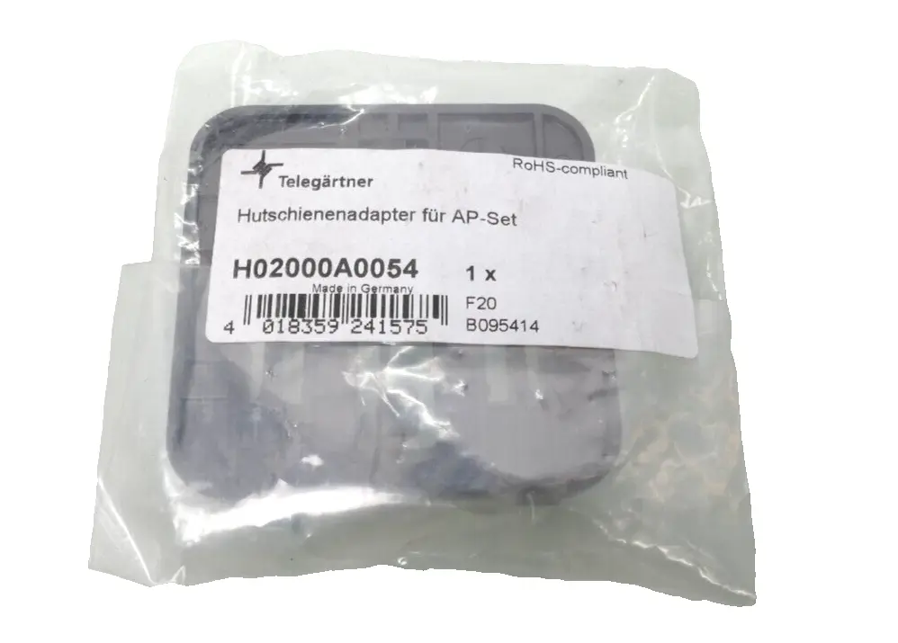 Produktfoto 1 von Telegärtner Hutschienenadapter für AP-Set | H02000A0054