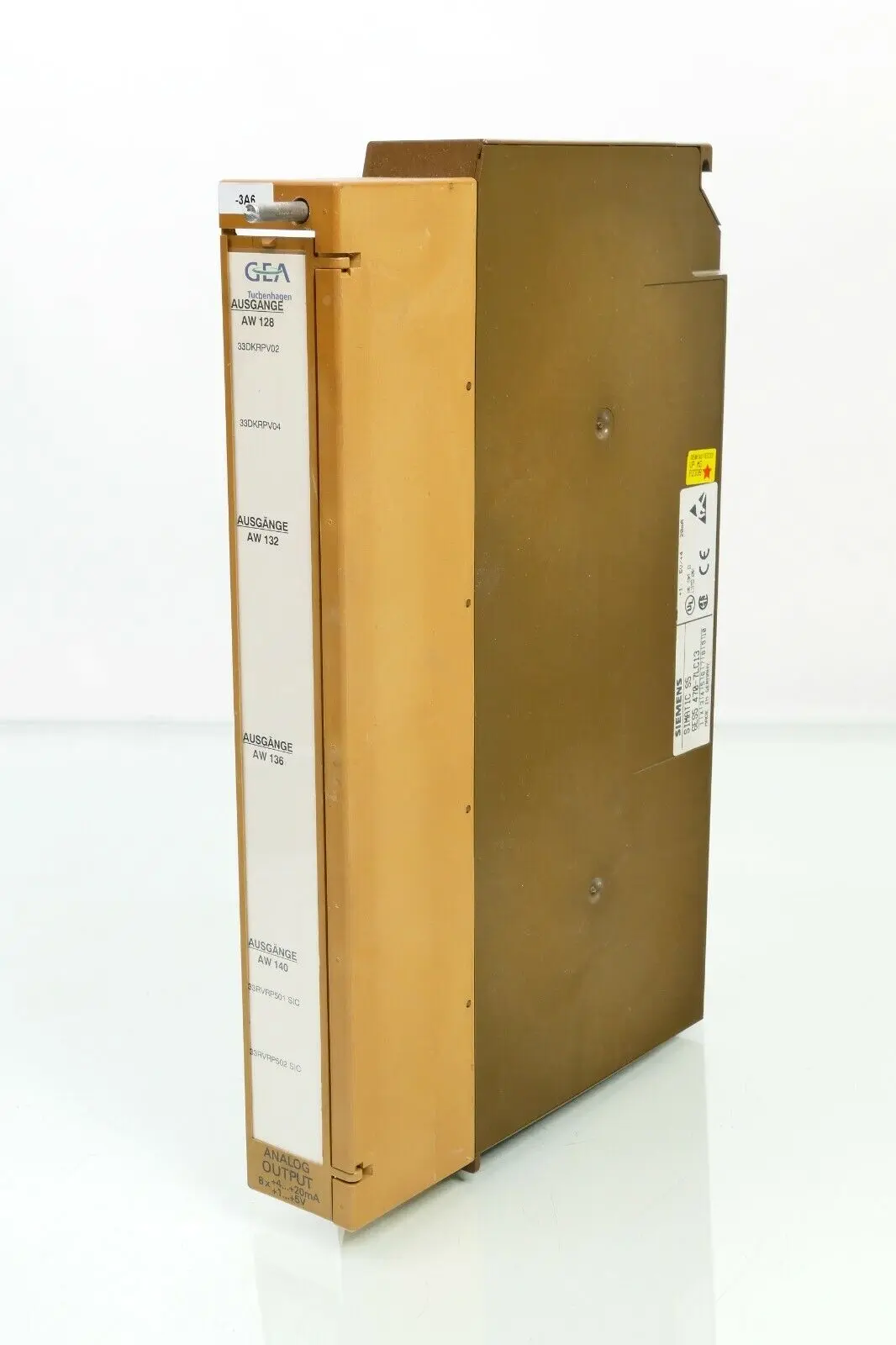 Produktfoto 1 von Siemens SIMATIC S5 Analogausgabe 6ES5 470-7LC13 | E:02 | 6ES5470-7LC13