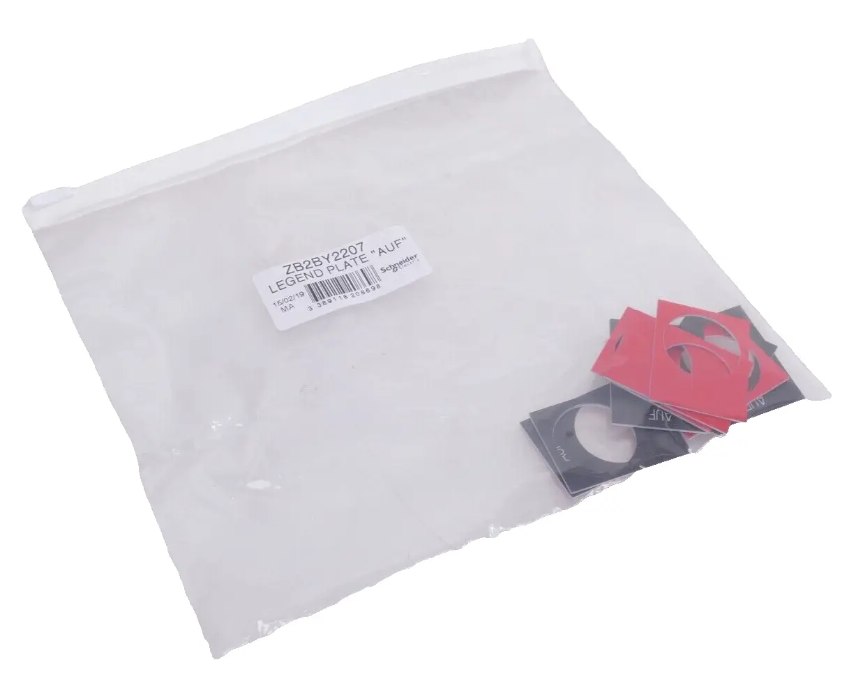 Produktfoto 1 von 9x Schneider Electric Textschild 30X40 | ZB2BY2207