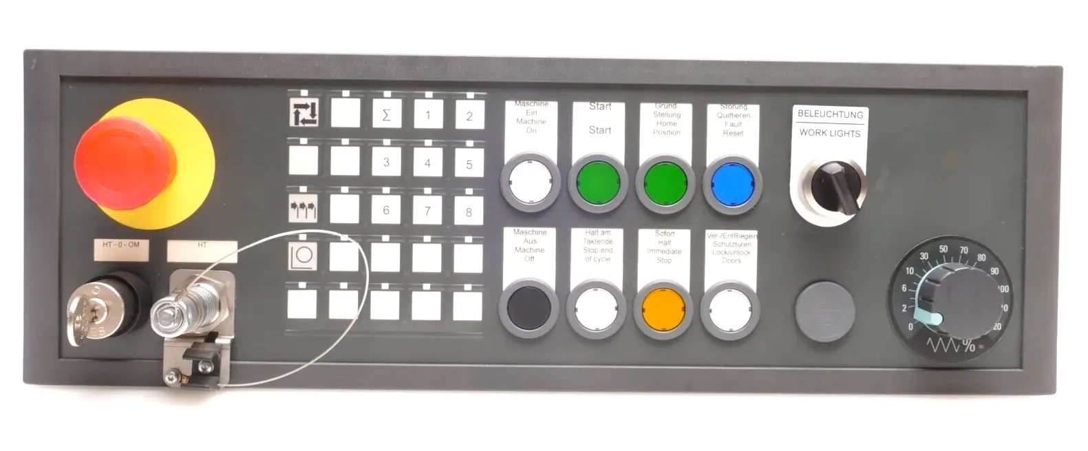 Produktfoto 1 von Siemens SINUMERIK MPP483IEH Operator-Bedienpanel | 6FC5303-1AF10-8AA0