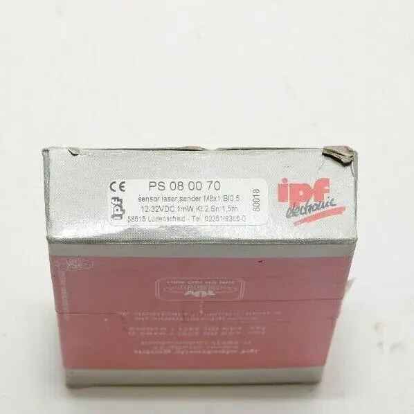 Produktfoto 1 von IPF ELECTRONIC PS080070 Sensor Laser, Sender M8x1