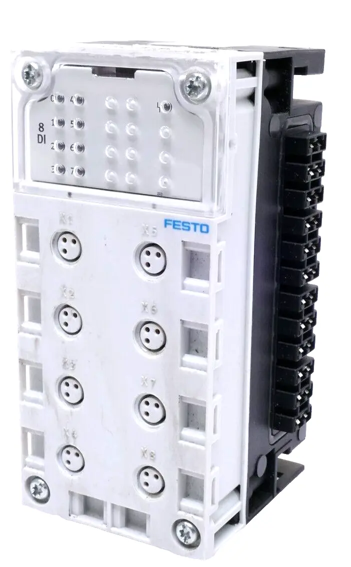 Produktfoto 1 von 2x Festo Verkettungsblock CPX-GE-EV | 195742 + Anschlussblock | 195706