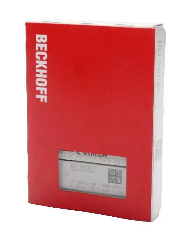 Produktfoto 1 von Beckhoff EtherCAT-Klemme 2-Kanal-Analog-Eingang | EL3052