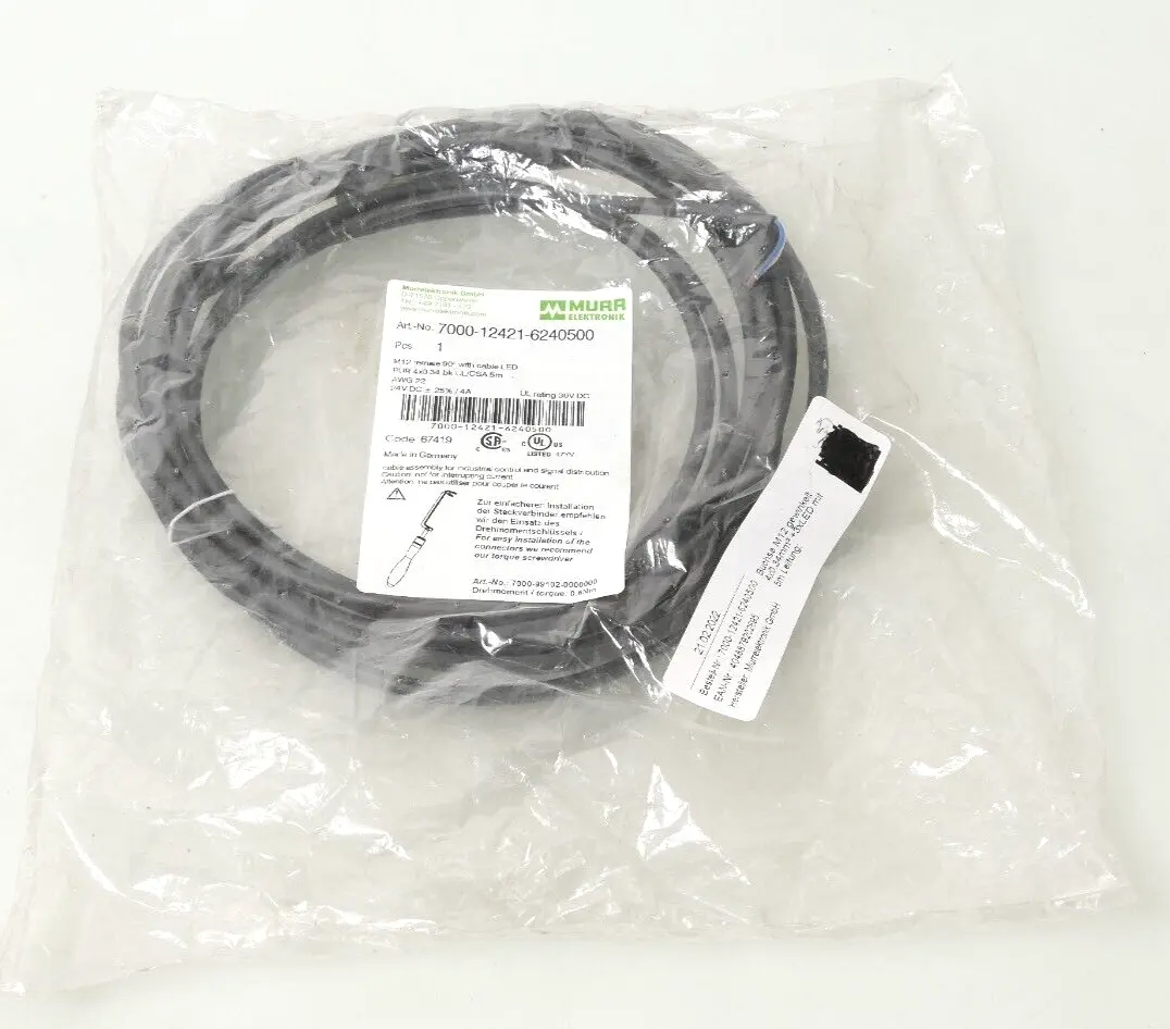 Murr Elektronik LED Kabel M12 | 7000-12421-6240500 | 5m