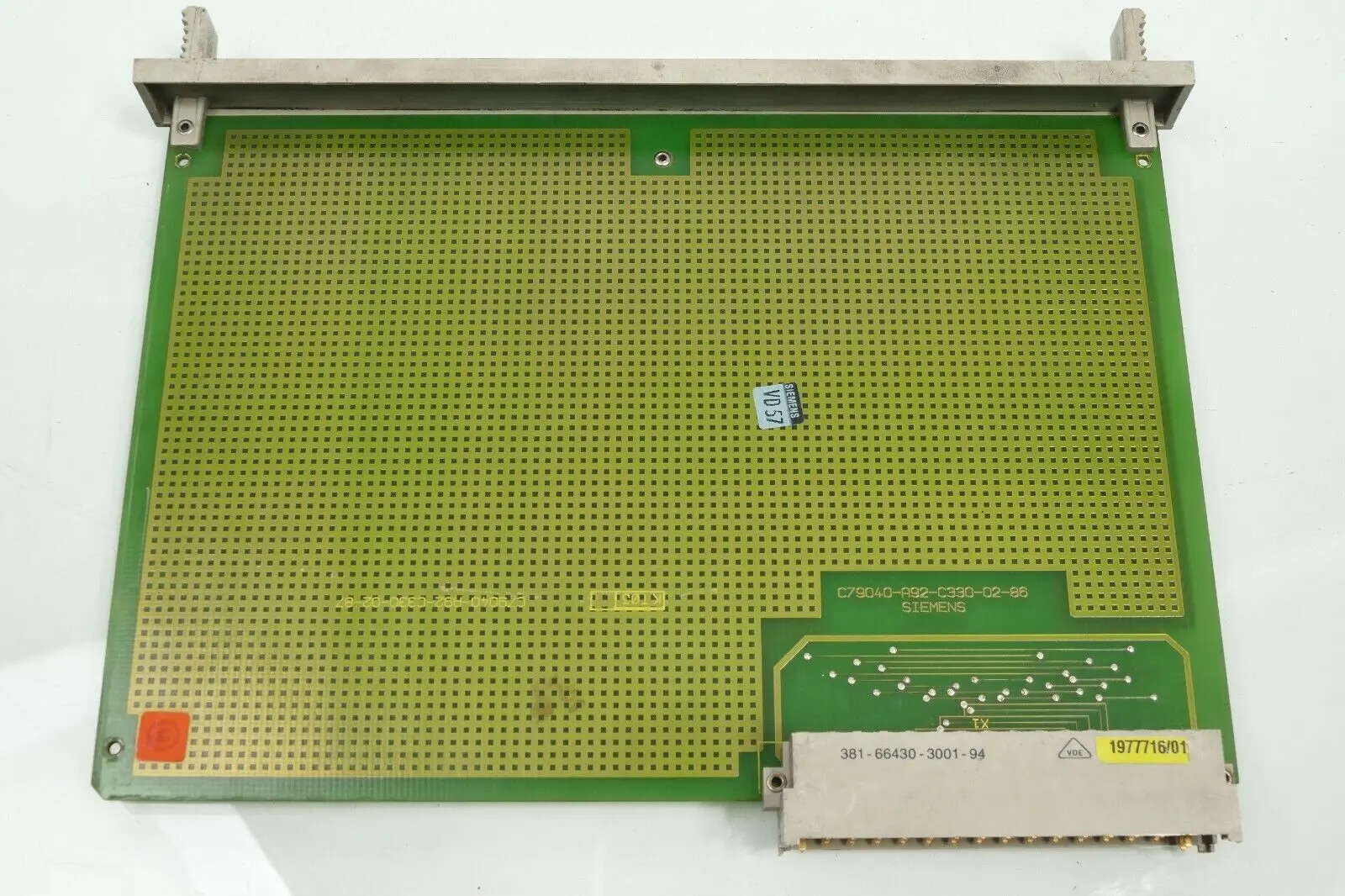 Produktfoto 1 von Siemens Simatic Rangierkarte 6ES5 756-0AA11 | 6ES5756-0AA11
